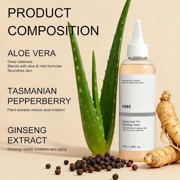 ~~Glycolic Acid 7% Exfoliating Toner for Face NIB - Picture 4 of 5